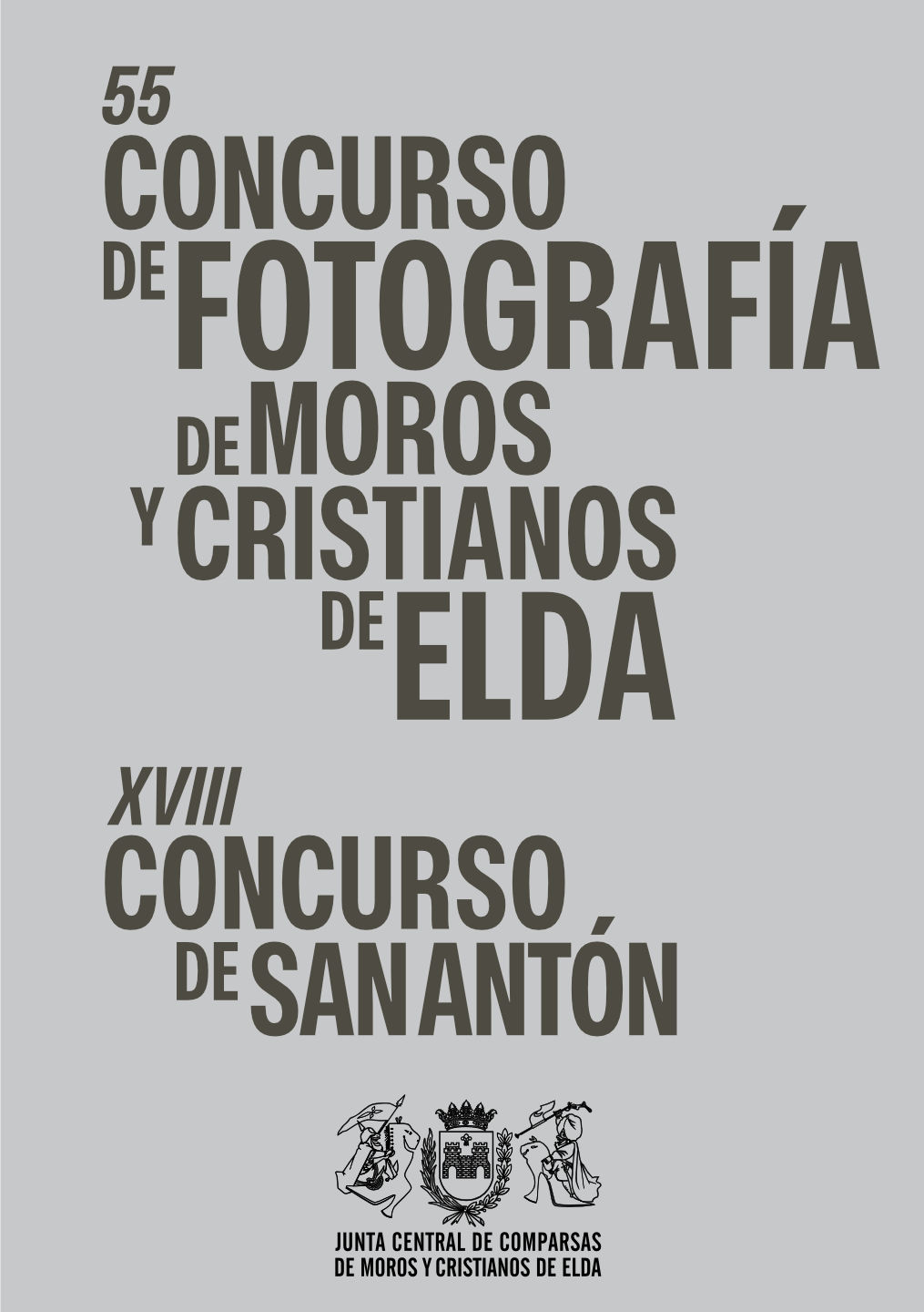 Cartel del concurso fotografía de Moros y Cristianos de Elda 2026